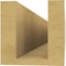 Ekena Millwork 4in. W x 4in. H x 28in. L Burlington Woodgrain TimberThane Rafter Tail, Primed Tan RFTUR04X04X28BURRCPR - alternate 4